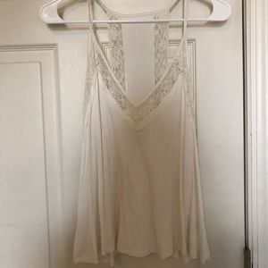 White Lace Soft & Sexy American Eagle Cami